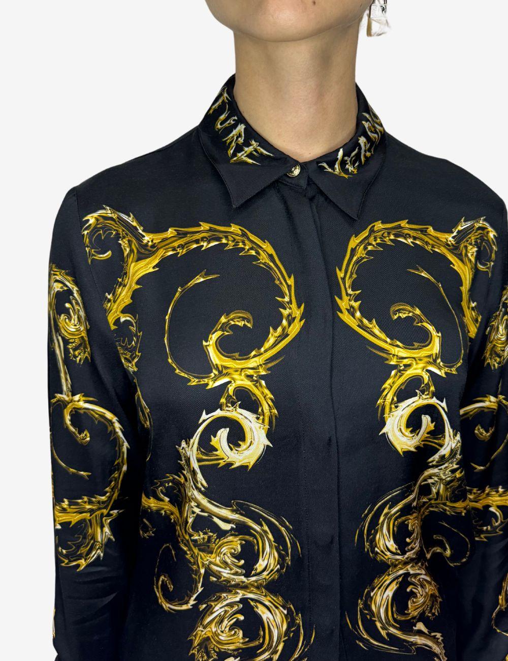 Camicia Versace Jeans Couture "Chromo Couture" donna