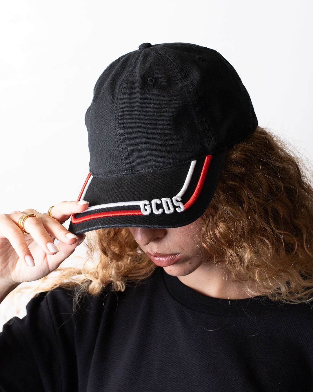 Cappello GCDS con visiera "Band Logo"