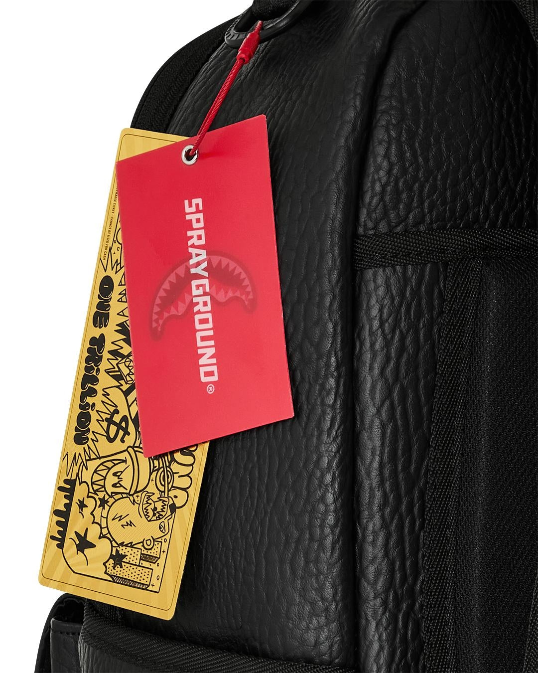 Zaino Sprayground nero SLEEK BLACK EMBLEM BACKPACK