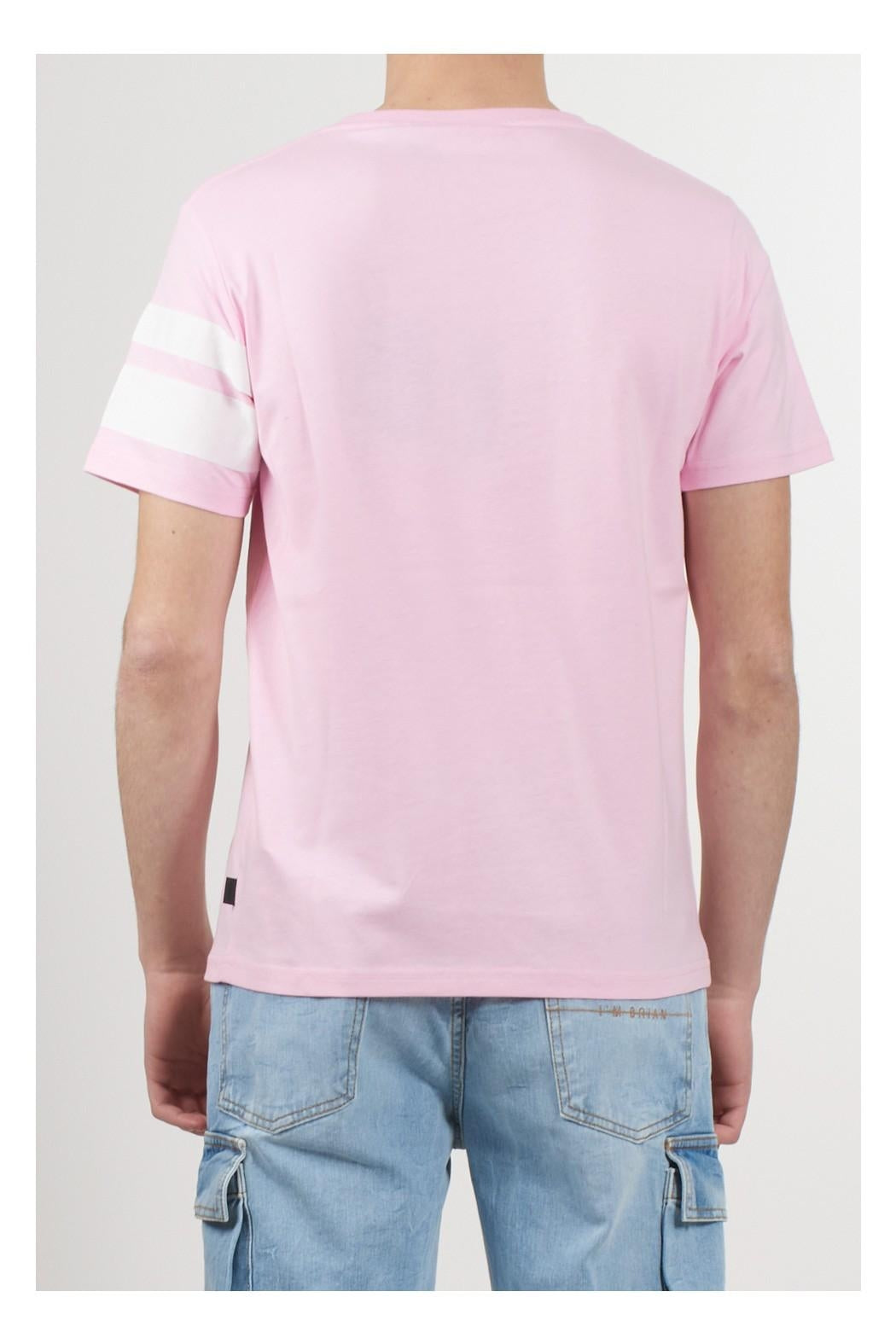 T-Shirt GCDS con fasce e ricamo uomo