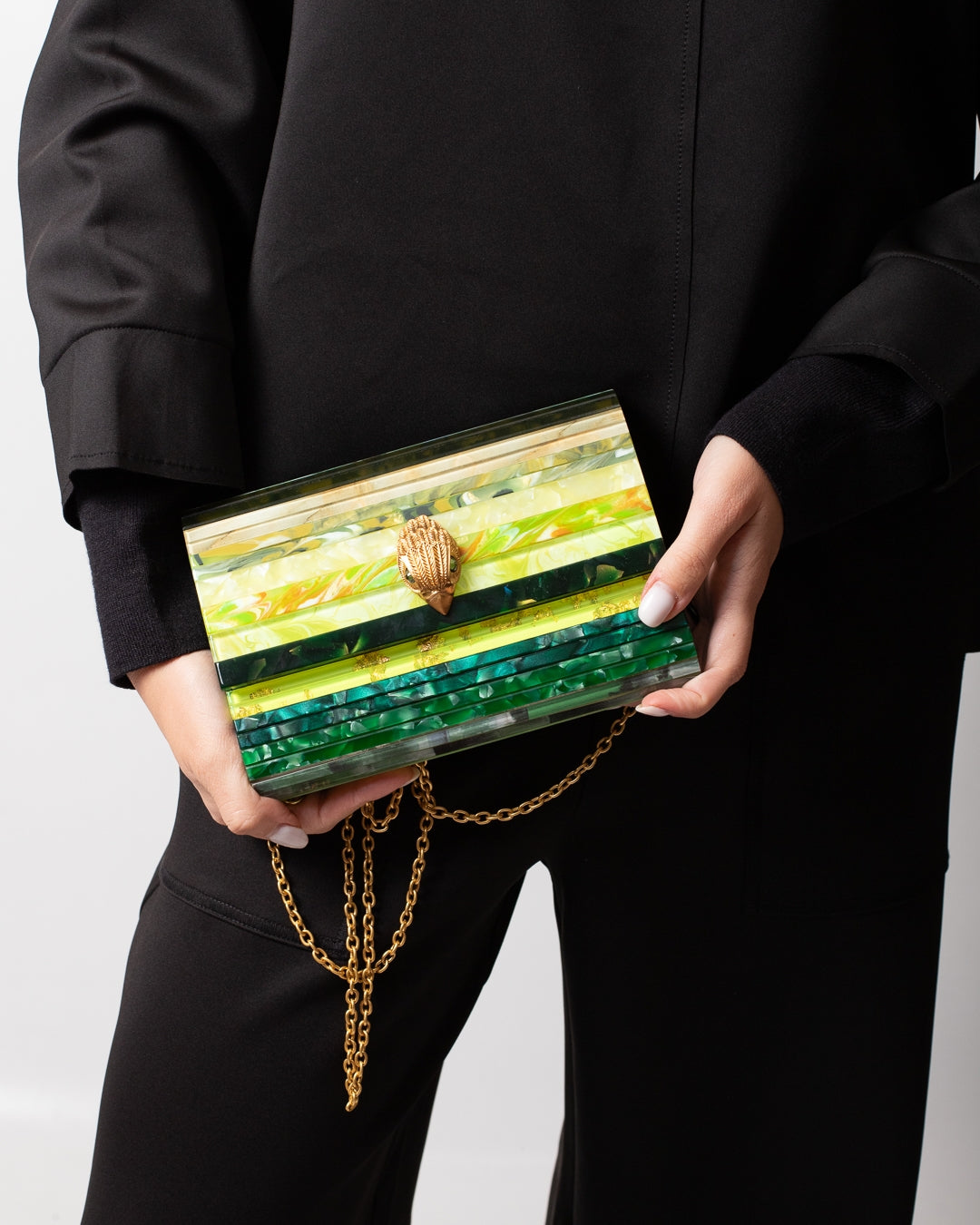 Borsa Kurt Geiger "Party Eagle Clutch" donna