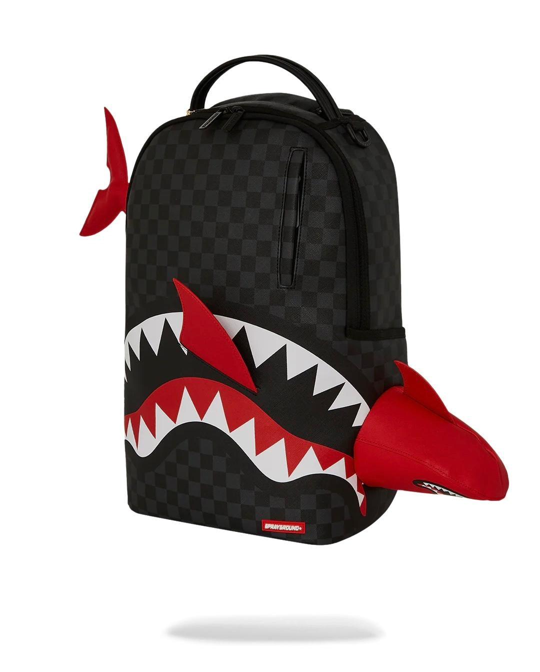 Zaino Sprayground nero Shark smashed through dlx backpack