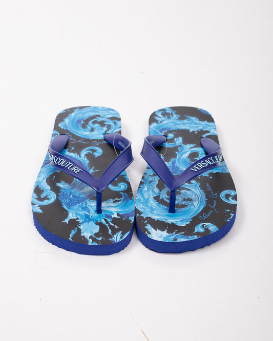 Ciabatte Versace Jeans Couture in gomma "Baroque" uomo