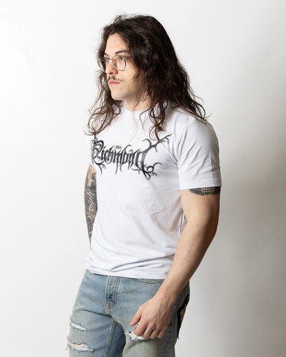 T-Shirt John Richmond con logo strass uomo