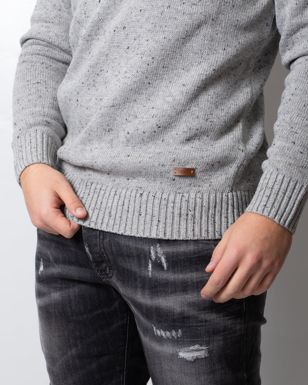 Maglia Liu Jo mezza zip uomo