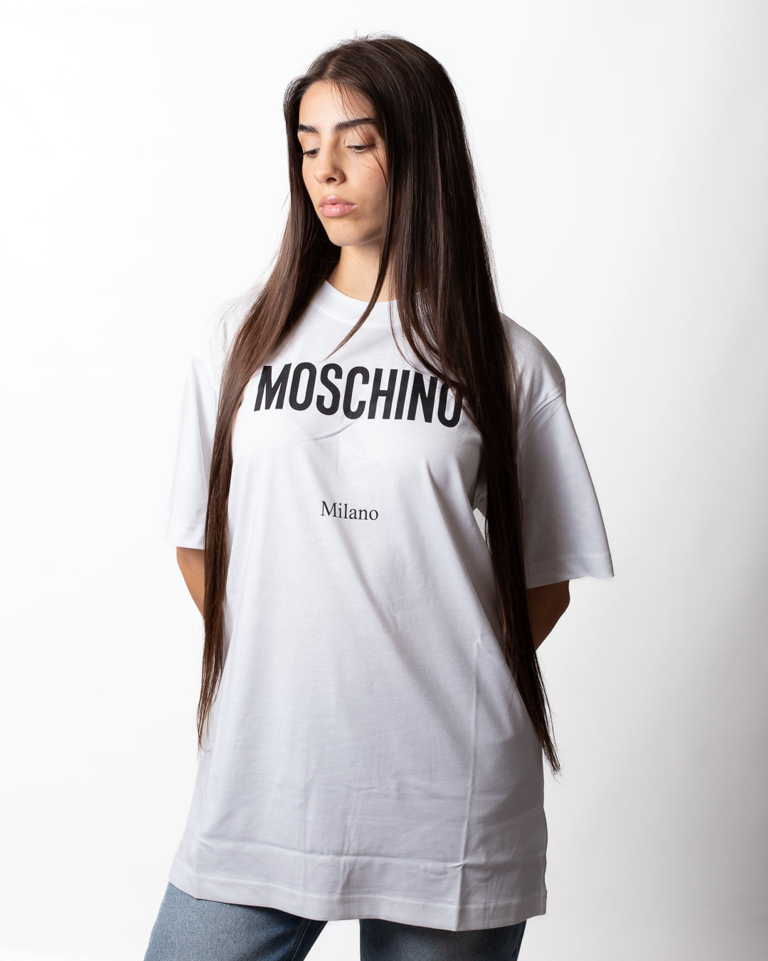 T-Shirt Moschino con logo basic