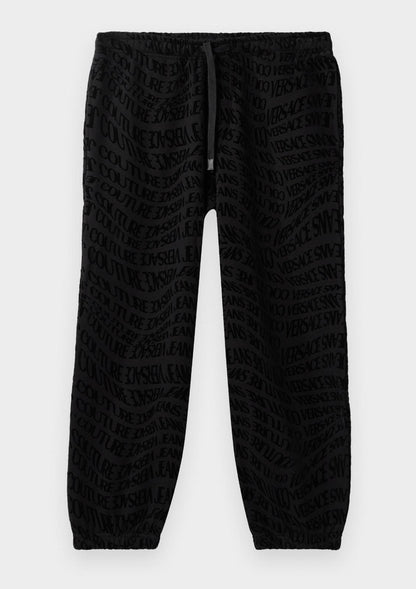 Pantalone Versace Jeans Couture in felpa "Logomania" uomo
