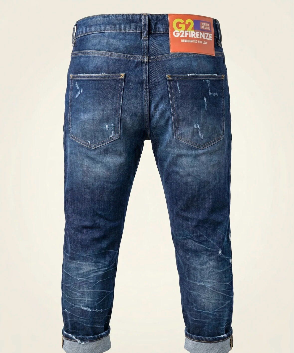 Jeans G2Firenze slim "Breaks" uomo