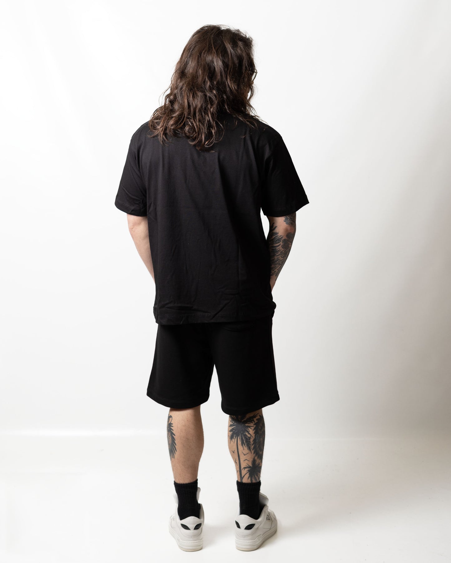 T-Shirt Comme des Fuckdown con borchie multicolor uomo