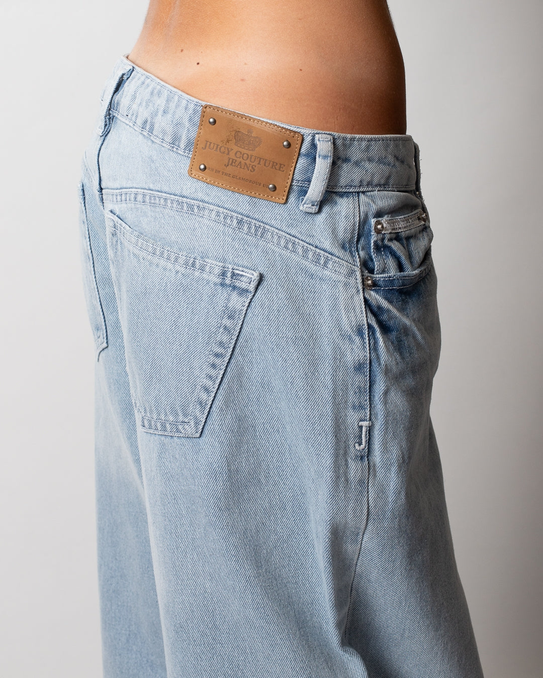 Jeans Juicy Couture "Diamante" Wide Leg donna