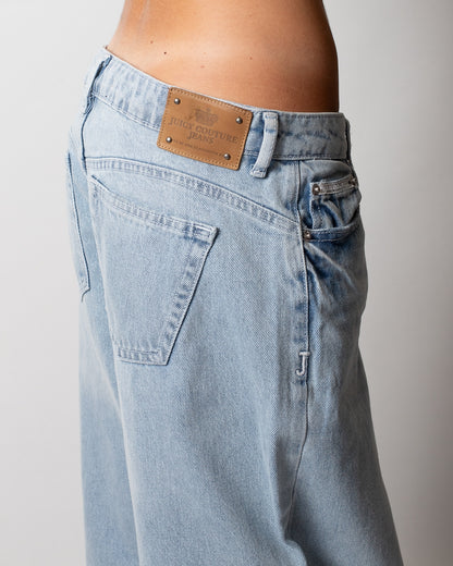 Jeans Juicy Couture "Diamante" Wide Leg donna