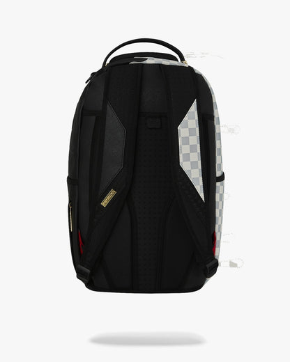 Zaino Sprayground nero CREAM CHECK UNFINISHED SHARK DLXSV BACKPACK