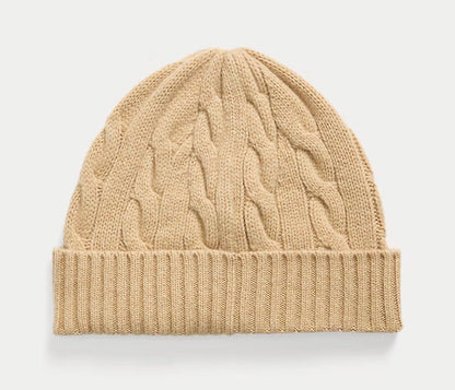 Cappello Polo Ralph Lauren con trama a treccia e logo ricamato