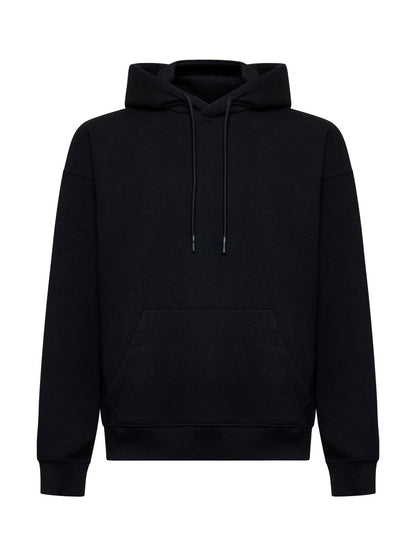 Felpa Richmond X con cappuccio e logo patch uomo