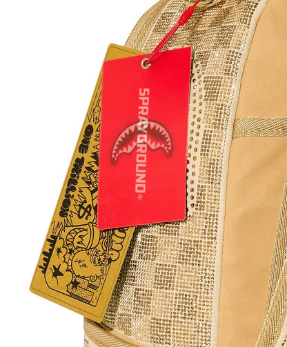 Zaino Sprayground oro 2 TONE GOLD TRINITY BACKPACK 