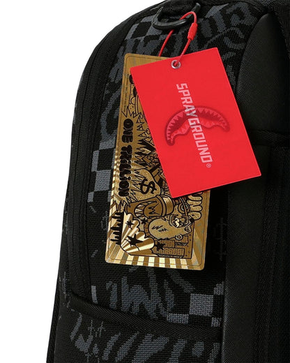 Zaino Sprayground nero NOMAD 4AM BACKPACK