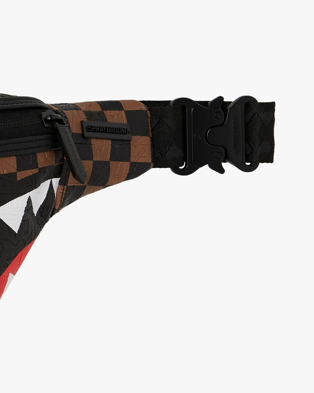 Marsupio Sprayground marrone "CHECK 2 EMBOSS SAVVY CROSSBODY"