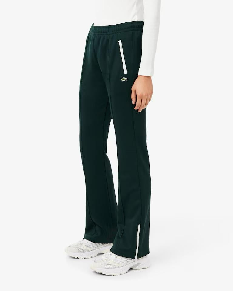 Pantalone Lacoste in nylon con zip donna