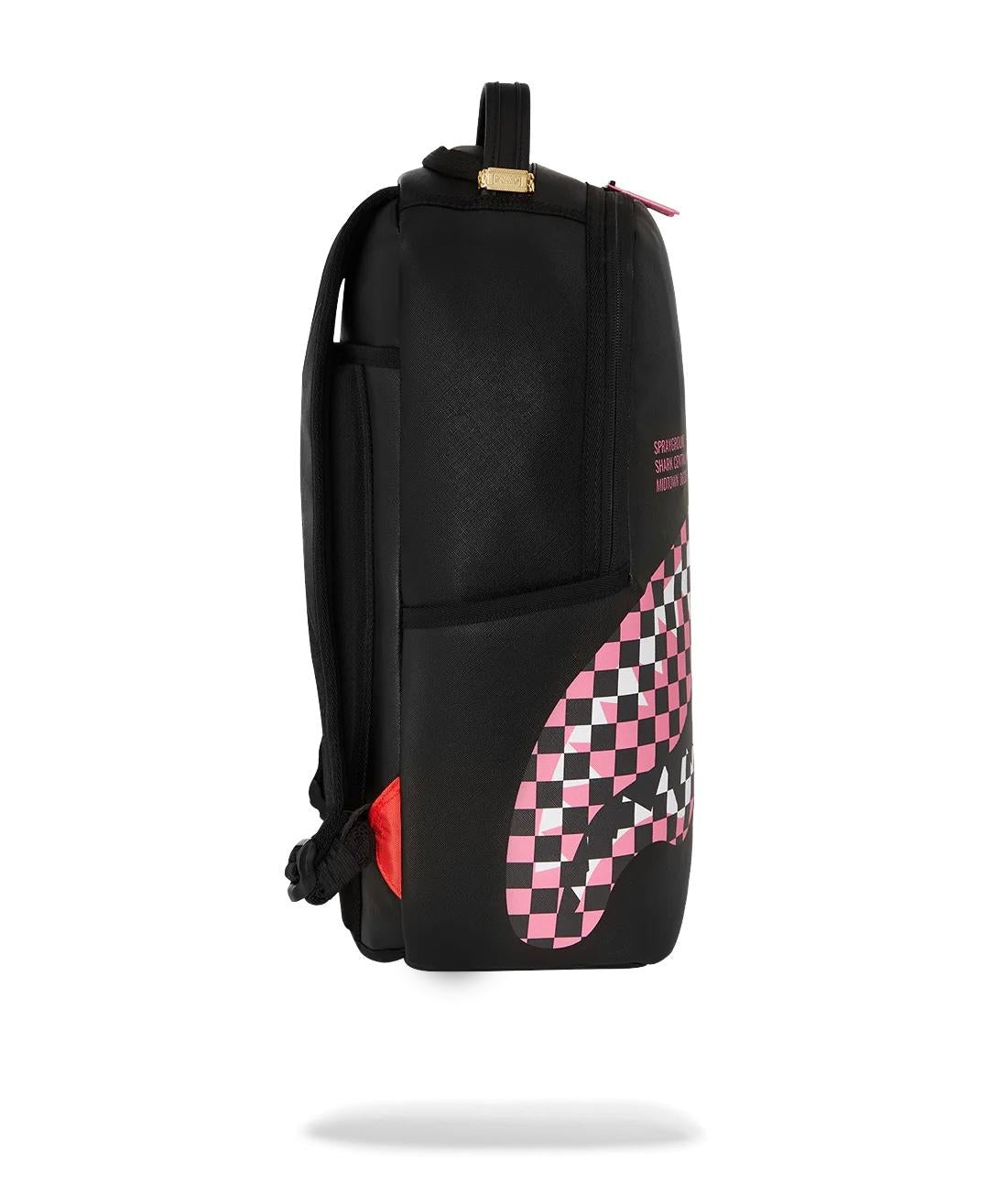 Zaino Sprayground nero Shark Central breakup check sorbet backapck