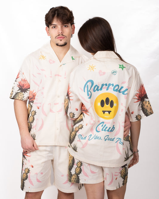 Camicia Barrow "Bad Vibes, Good Times"