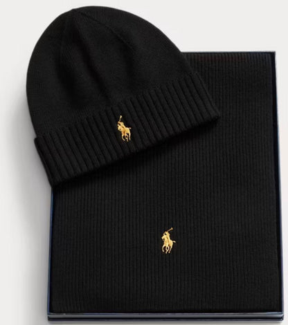 Sciarpa e cappello Polo Ralph Lauren in lana