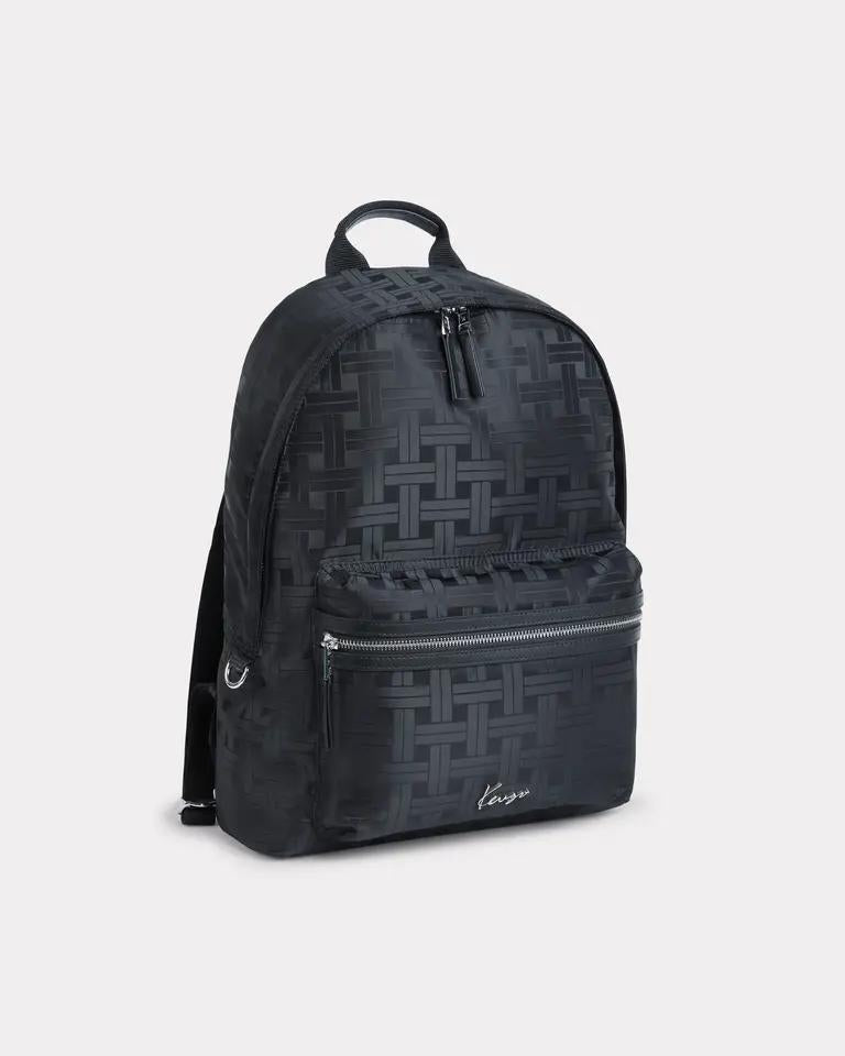 Zaino Kenzo in nylon con stampa geometrica