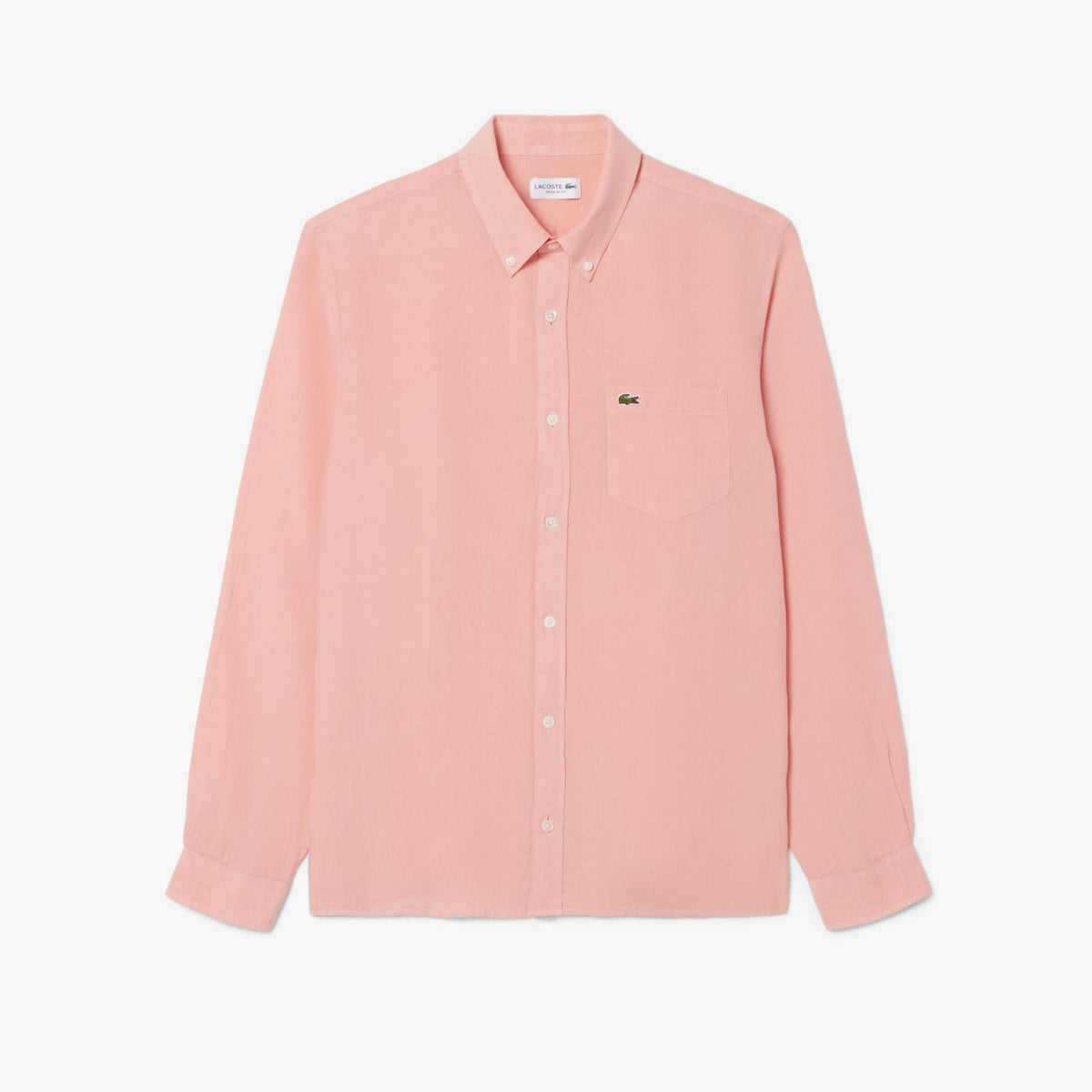 Camicia Lacoste regular in lino uomo