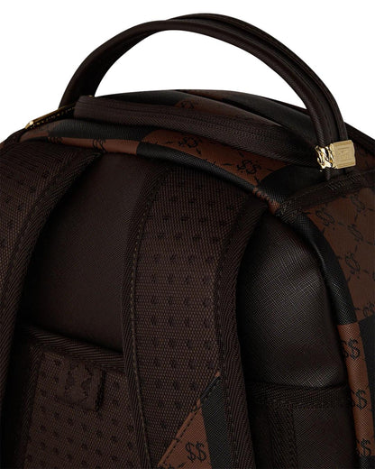 Zaino Sprayground marrone "Enlarged check paris backpack"