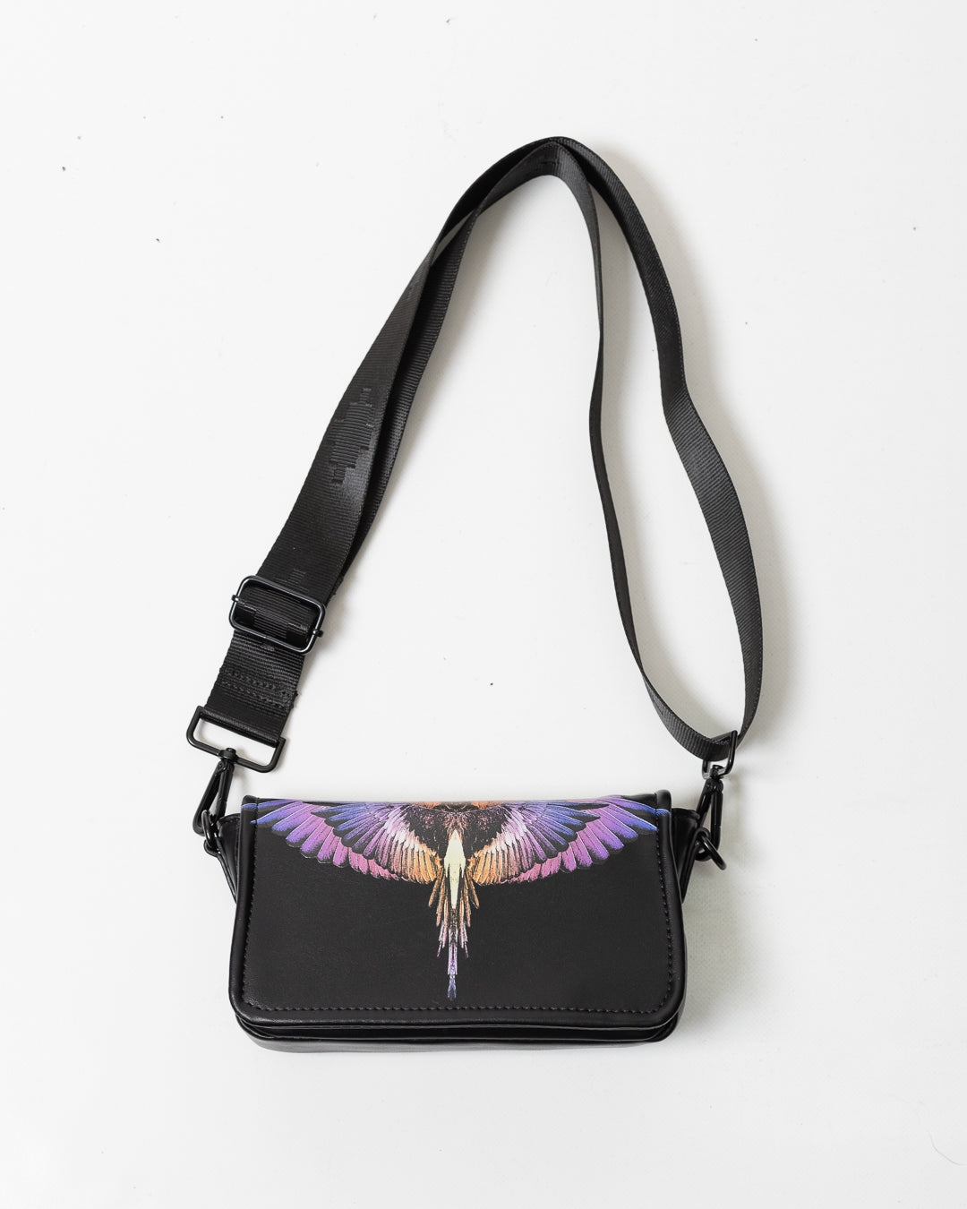 Borsa Marcelo Burlon in ecopelle "Icon Wings Colorfull"