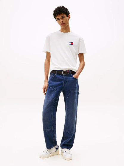 T-Shirt Tommy Jeans classic con logo bandiera uomo