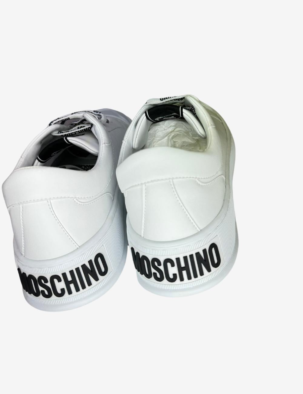 Sneakers Moschino con lacci logati uomo Specchio Boutique