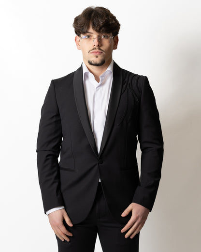 Abito Daniele Alessandrini "Sartoria" con ricami uomo