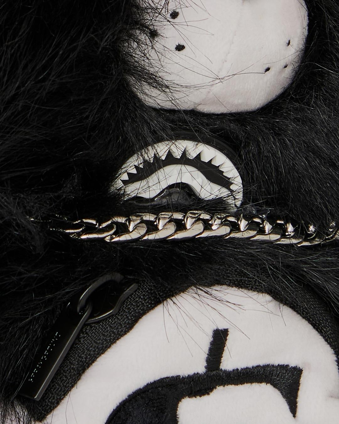 Zaino Sprayground orsetto nero "FUR CRAY BLACK BEAR CUB BACKPACK"