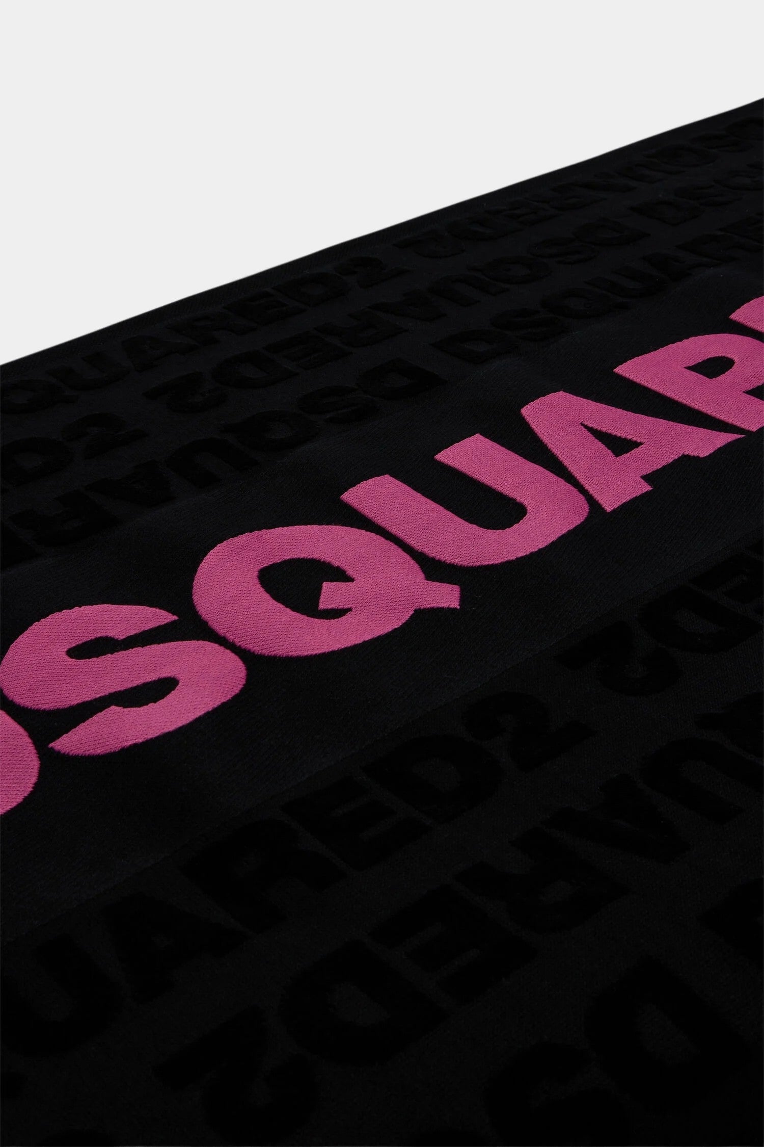 Telo mare Dsquared2 in spugna con logo all-over
