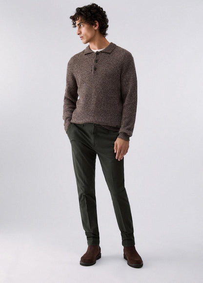 Pantalone Liu Jo "Chino" con logo metallico