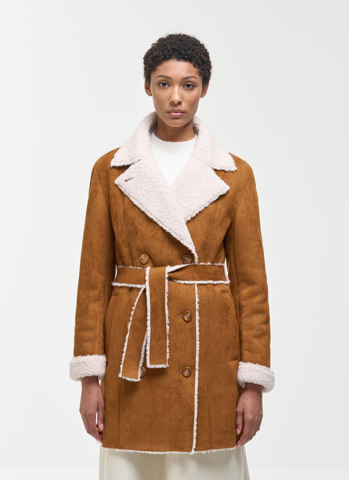 Cappotto Colmar in montone sintetico