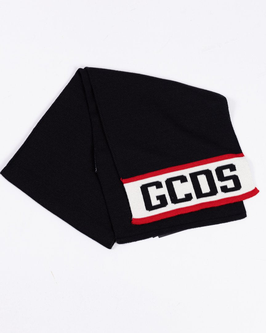 Sciarpa GCDS in misto lana "Band Logo"
