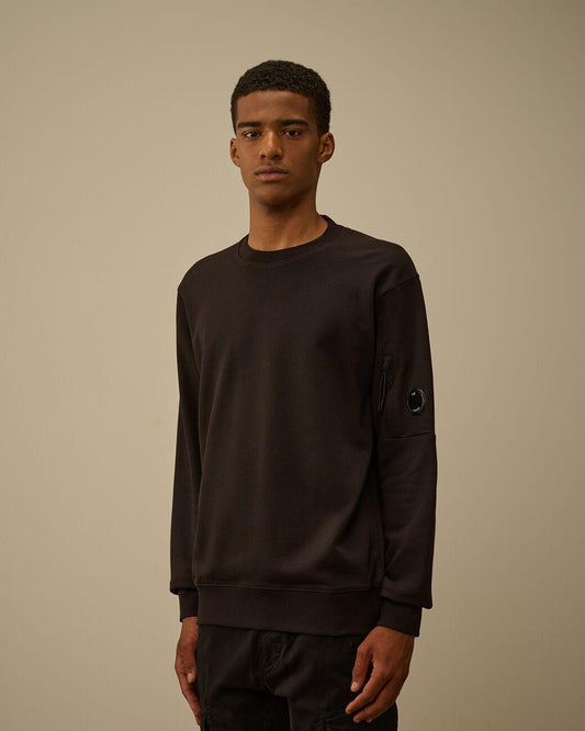 Felpa C.P. Company girocollo "Diagonal Raised" uomo