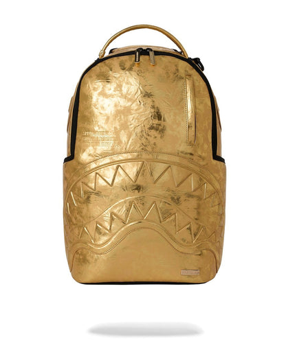 Zaino Sprayground oro GOLD WEATHERED BACKPACK
