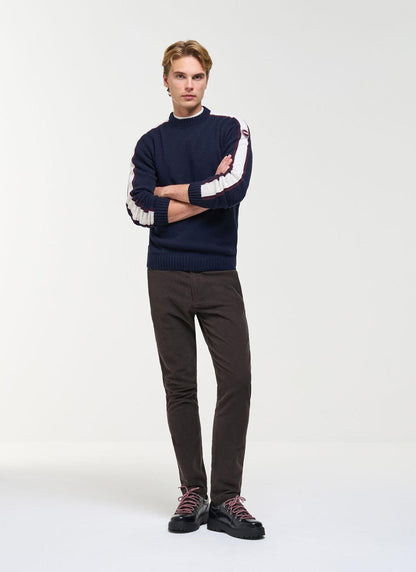 Maglia Colmar in lana con logo in rilievo