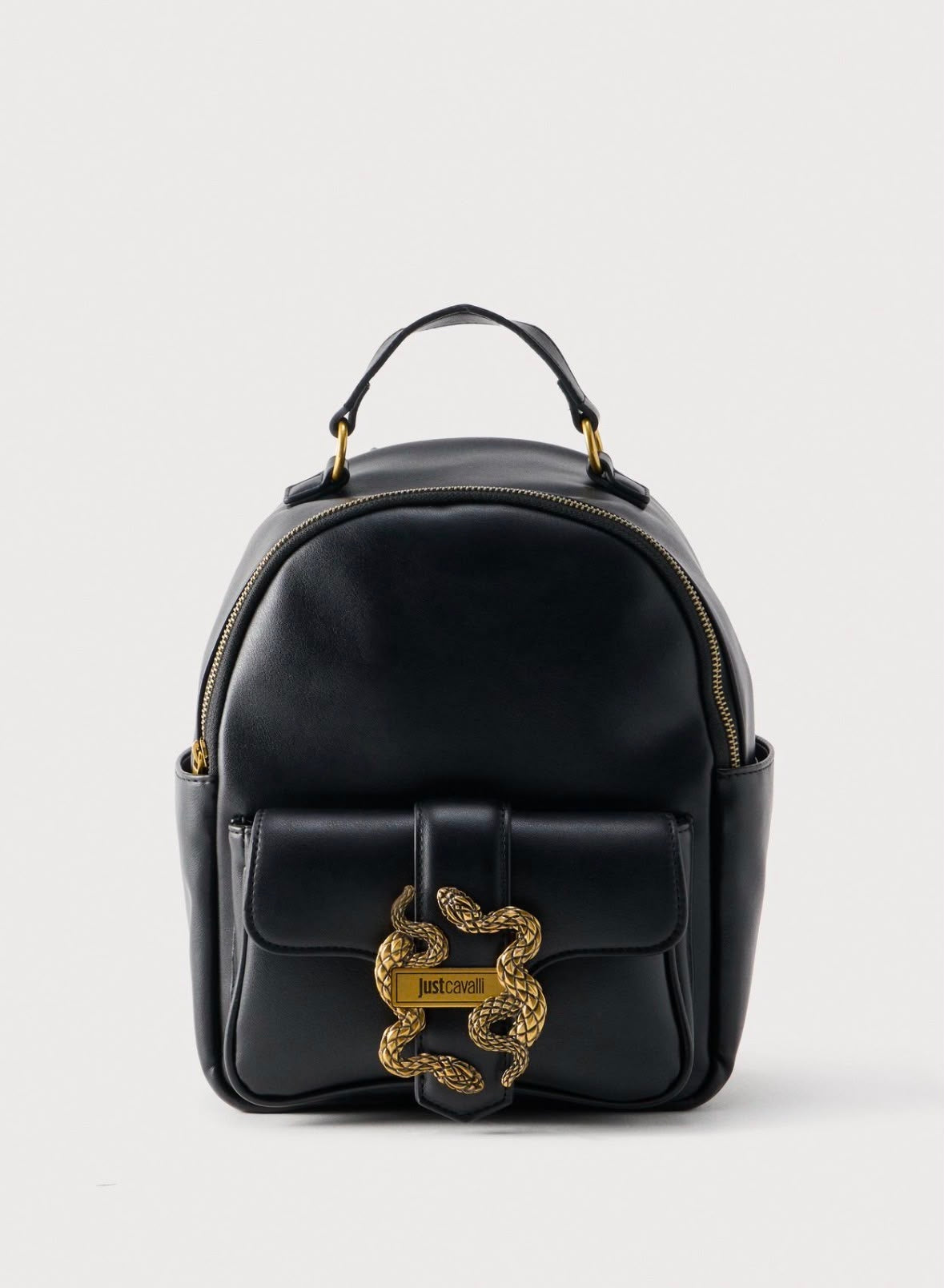 Zaino Just Cavalli logo oro snakes