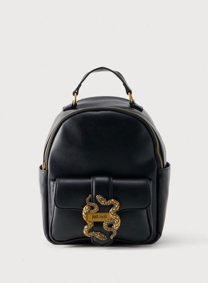 Zaino Just Cavalli logo oro snakes