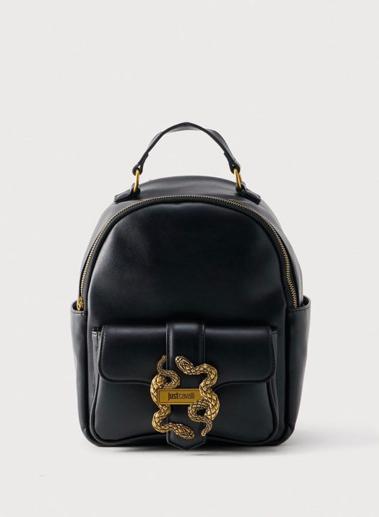 Zaino Just Cavalli logo oro snakes