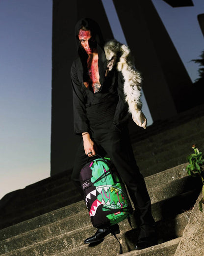 Zaino Sprayground nero "HALLOWEEN SHARK CENTRAL DRIPPY SPLIT BACKPACK "