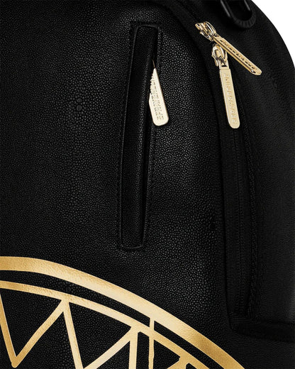 Zaino Sprayground nero "That gold drap backpack"