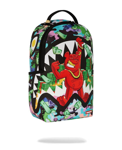 Zaino Sprayground verde Diablo Flexing on you dlxsv backpack