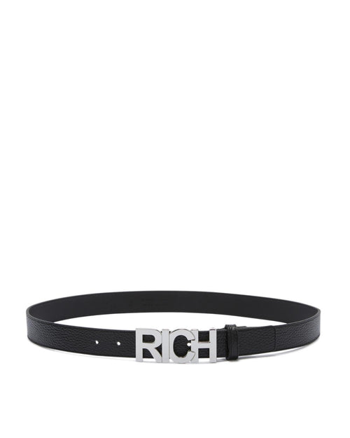 Cintura John Richmond con placca RICH logata