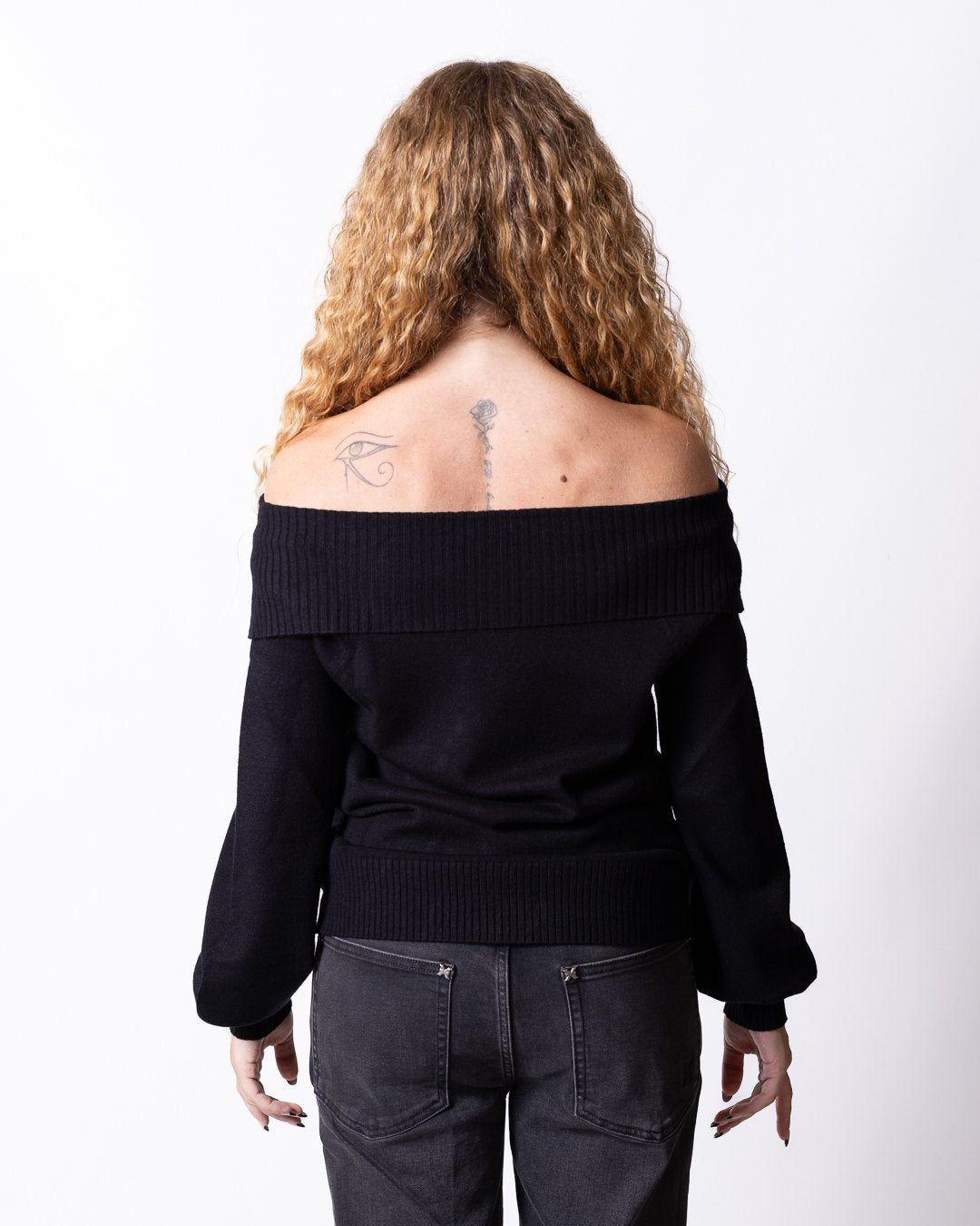 Maglia Twinset Actitude con scollo e pietre luminose