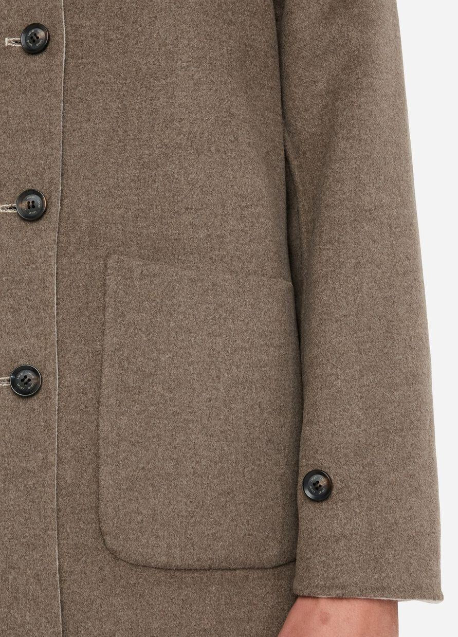Cappotto Liu Jo reversibile in misto lana uomo
