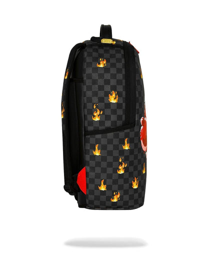 Zaino Sprayground nero DIABLO SKETCHY HOODIE BACKPACK 